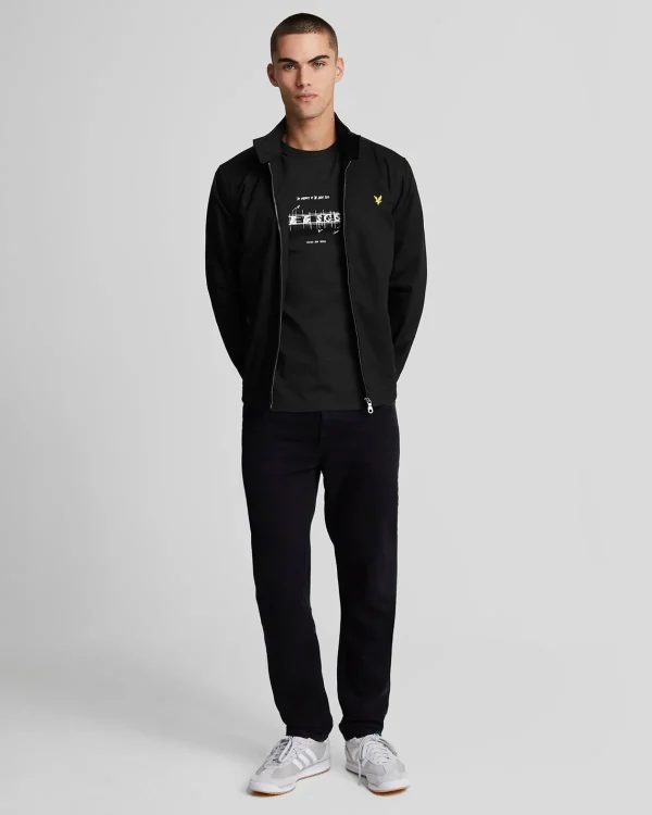 Lyle & Scott T-shirts<Anatomie der Schrift Grafik T-Shirt JetBlack