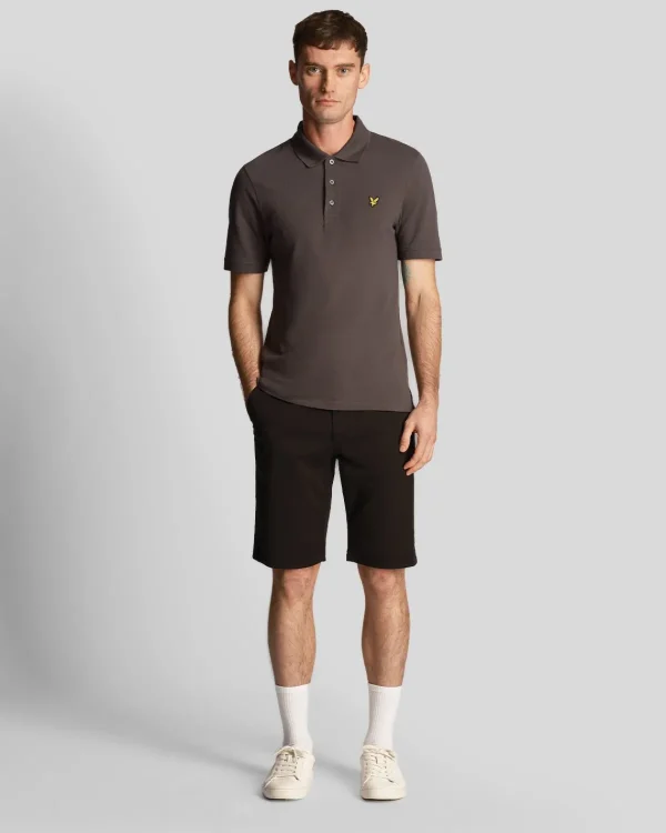 Lyle & Scott Kurze Hosen<Anfield Chino Shorts Pechschwarz