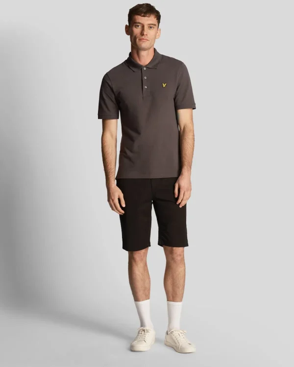 Lyle & Scott Kurze Hosen<Anfield Chino Shorts Pechschwarz