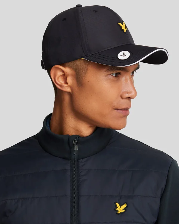 Lyle & Scott Golf<Baffle gesteppte Golf Jacke mit durchgehendem Reißverschluss DarkNavy