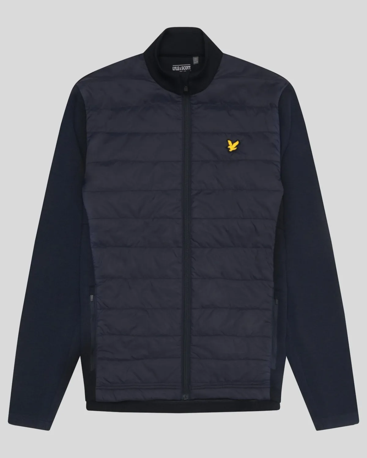baffle_gesteppte_golf_jacke_mit_durchgehendem_reiverschluss_4.webp Lyle & Scott Golf<Baffle gesteppte Golf Jacke mit durchgehendem Reißverschluss DarkNavy