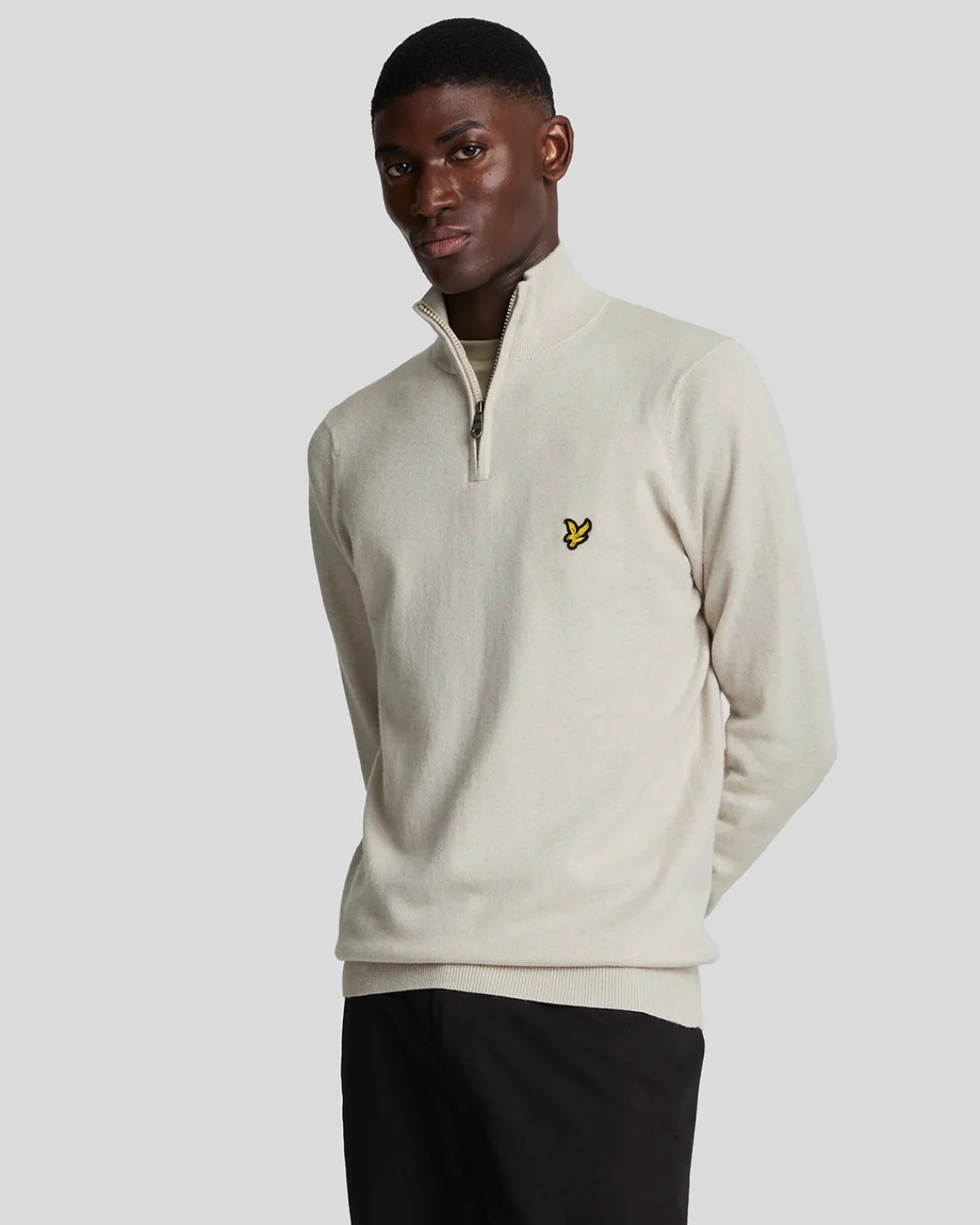 baumwolle_merino__reiverschluss_pullover_0-2.webp Lyle & Scott Pullover & Strickwaren<Baumwolle Merino 1/4 Reißverschluss Pullover Cove