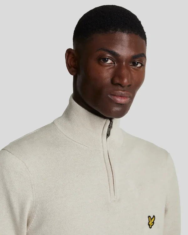 Lyle & Scott Pullover & Strickwaren<Baumwolle Merino 1/4 Reißverschluss Pullover Cove