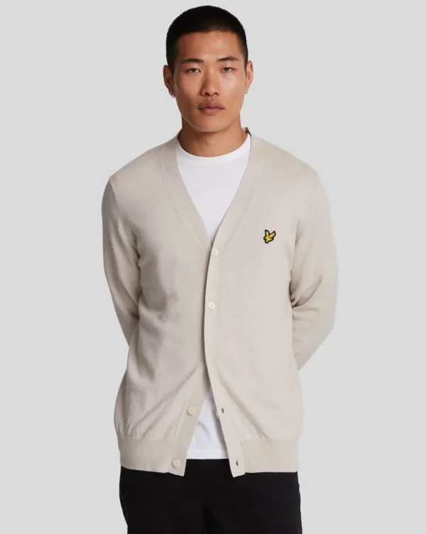 Lyle & Scott Pullover & Strickwaren<Baumwolle Merino V-Ausschnitt Strickjacke Cove