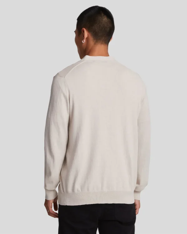 Lyle & Scott Pullover & Strickwaren<Baumwolle Merino V-Ausschnitt Strickjacke Cove