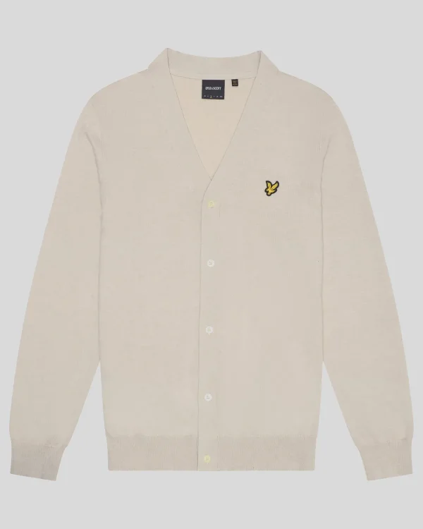 Lyle & Scott Pullover & Strickwaren<Baumwolle Merino V-Ausschnitt Strickjacke Cove