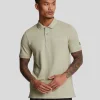 Lyle & Scott Drehbuchsticke | Polohemden<Besticktes Polohemd DriedSage/Cove