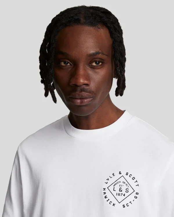 Lyle & Scott Vermächtnis | T-shirts<Briefmarken-T-Shirt White