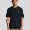 Lyle & Scott Vermächtnis | T-shirts<Chunky Slub T-Shirt DunkleMarine