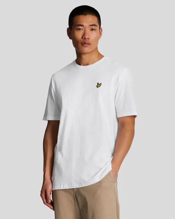 Lyle & Scott Vermächtnis | T-shirts<Chunky Slub T-Shirt Weiss