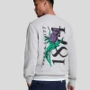 Lyle & Scott Vermächtnis | Sweatshirts<Distel Flora Bedrucktes Sweatshirt mit Rundhalsausschnitt LightGreyMarl