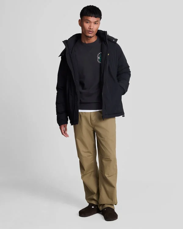 Lyle & Scott Vermächtnis | Sweatshirts<Distel Flora Bedrucktes Sweatshirt mit Rundhalsausschnitt Saddle