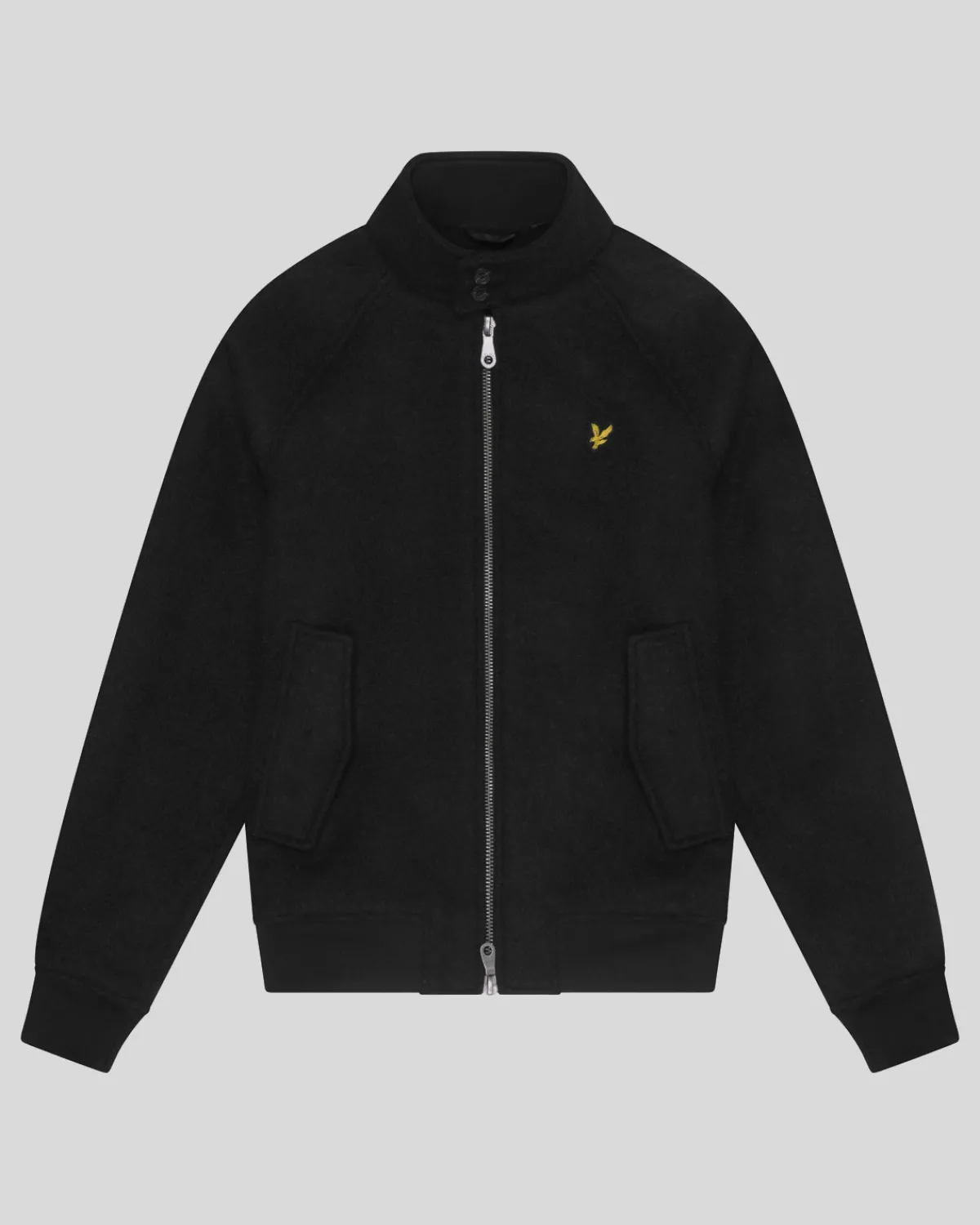 double_face_wolle_harrington_jacke_0-1.webp Lyle & Scott Groß & Groß | Übergrößen<Double Face Wolle Harrington Jacke JetBlack