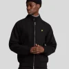 Lyle & Scott Vermächtnis<Double Face Wolle Harrington Jacke JetBlack
