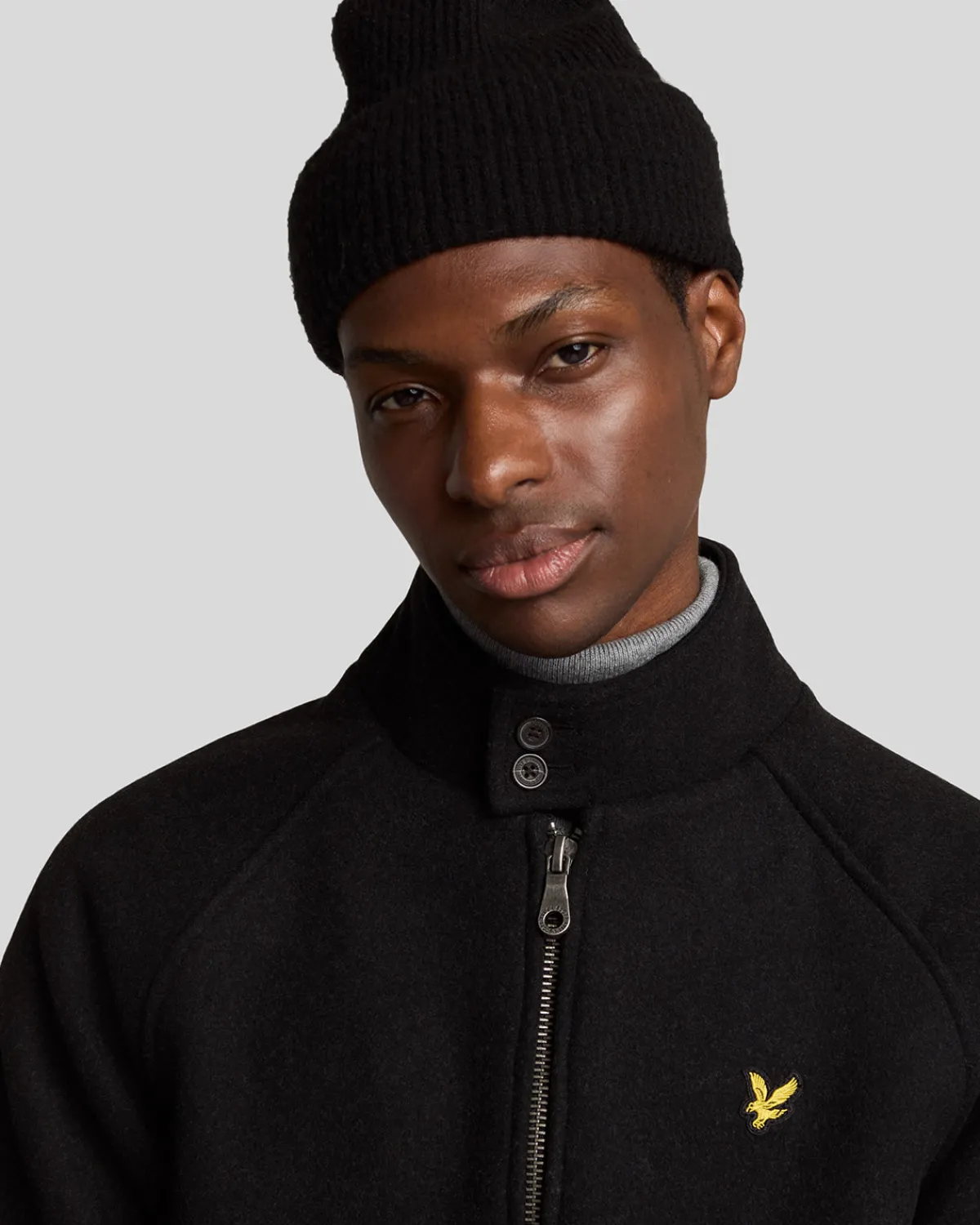 double_face_wolle_harrington_jacke_3.webp Lyle & Scott Vermächtnis<Double Face Wolle Harrington Jacke JetBlack