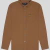 Lyle & Scott Groß & Groß | Übergrößen<Einfarbiges Flanellhemd WildNettle