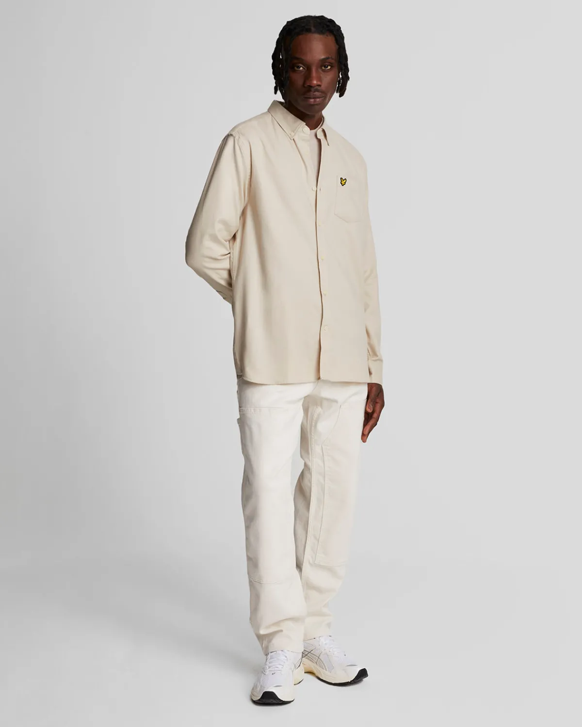 einfarbiges_flanellhemd_1-2.webp Lyle & Scott Hemden<Einfarbiges Flanellhemd Bucht