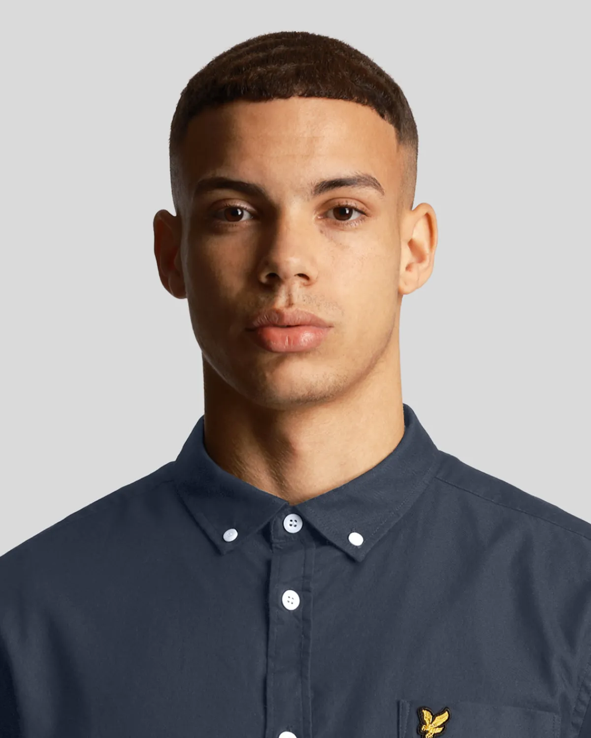 einfarbiges_flanellhemd_3-1.webp Lyle & Scott Hemden<Einfarbiges Flanellhemd Gunmetal