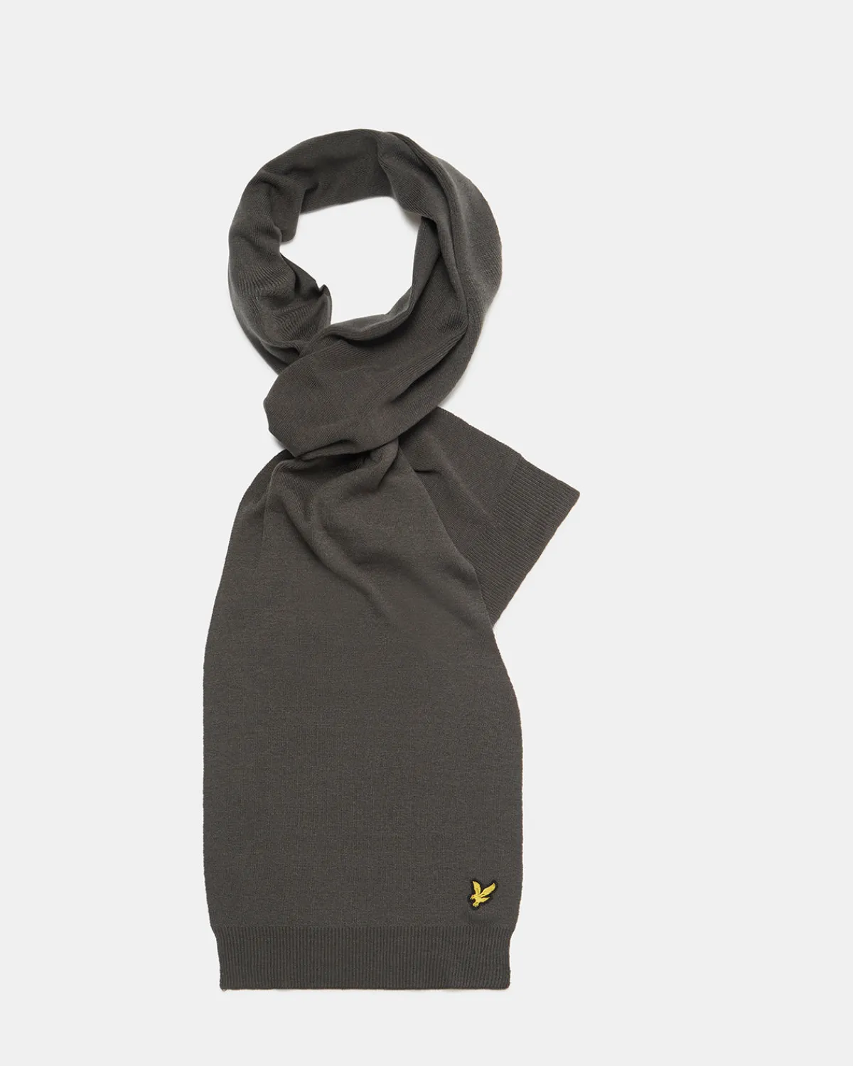 einfarbiges_halstuch_0.webp Lyle & Scott Schals & Handschuhe<Einfarbiges Halstuch MidGreyMargel