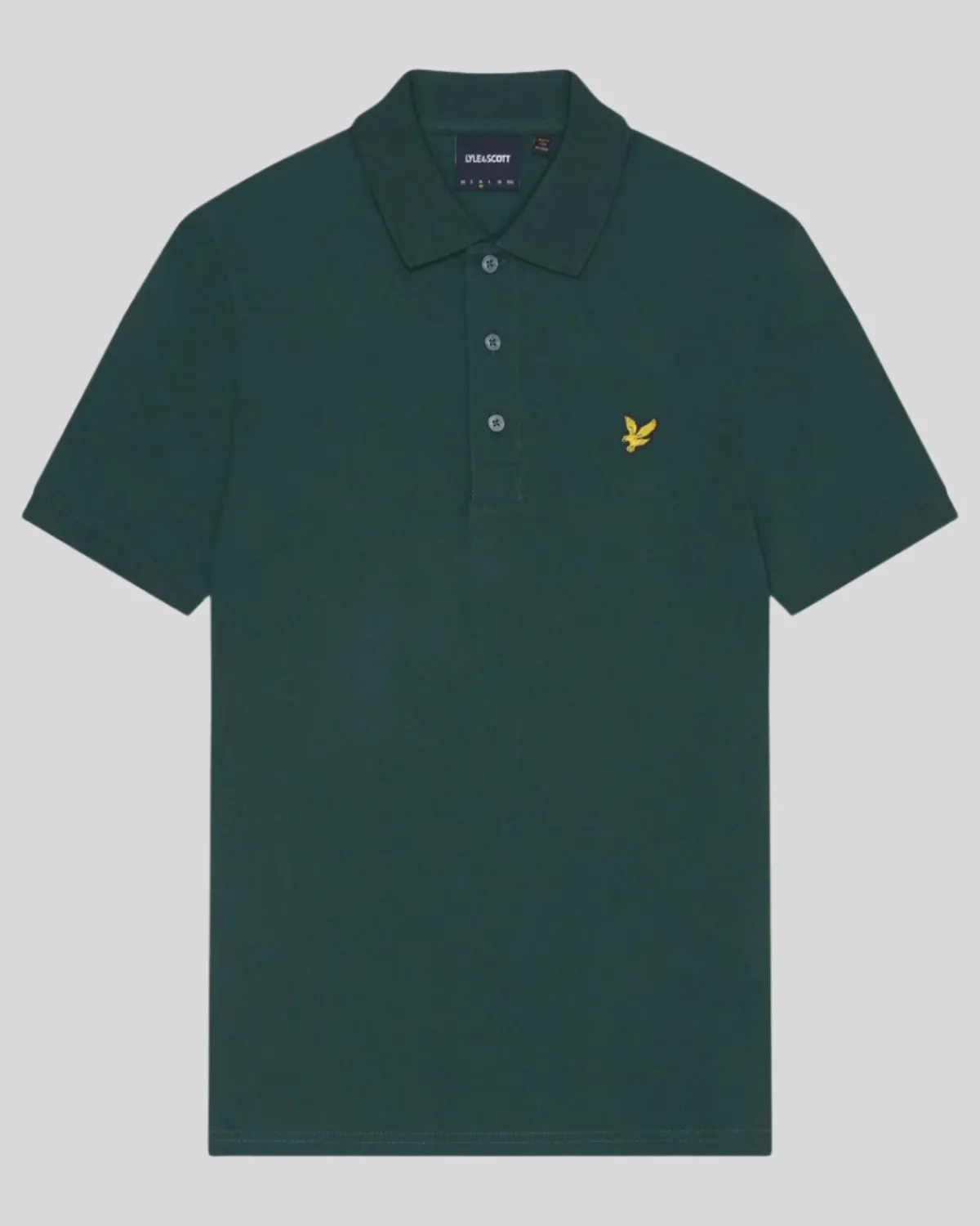 einfarbiges_polohemd_0-11.webp Lyle & Scott Groß & Groß | Übergrößen<Einfarbiges Polohemd ArgyleTeal