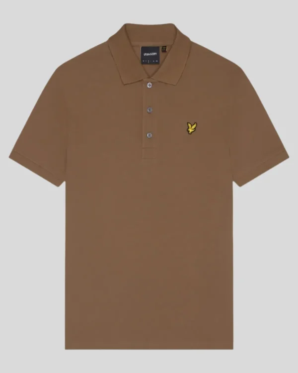 Lyle & Scott Groß & Groß | Übergrößen<Einfarbiges Polohemd WildNettle