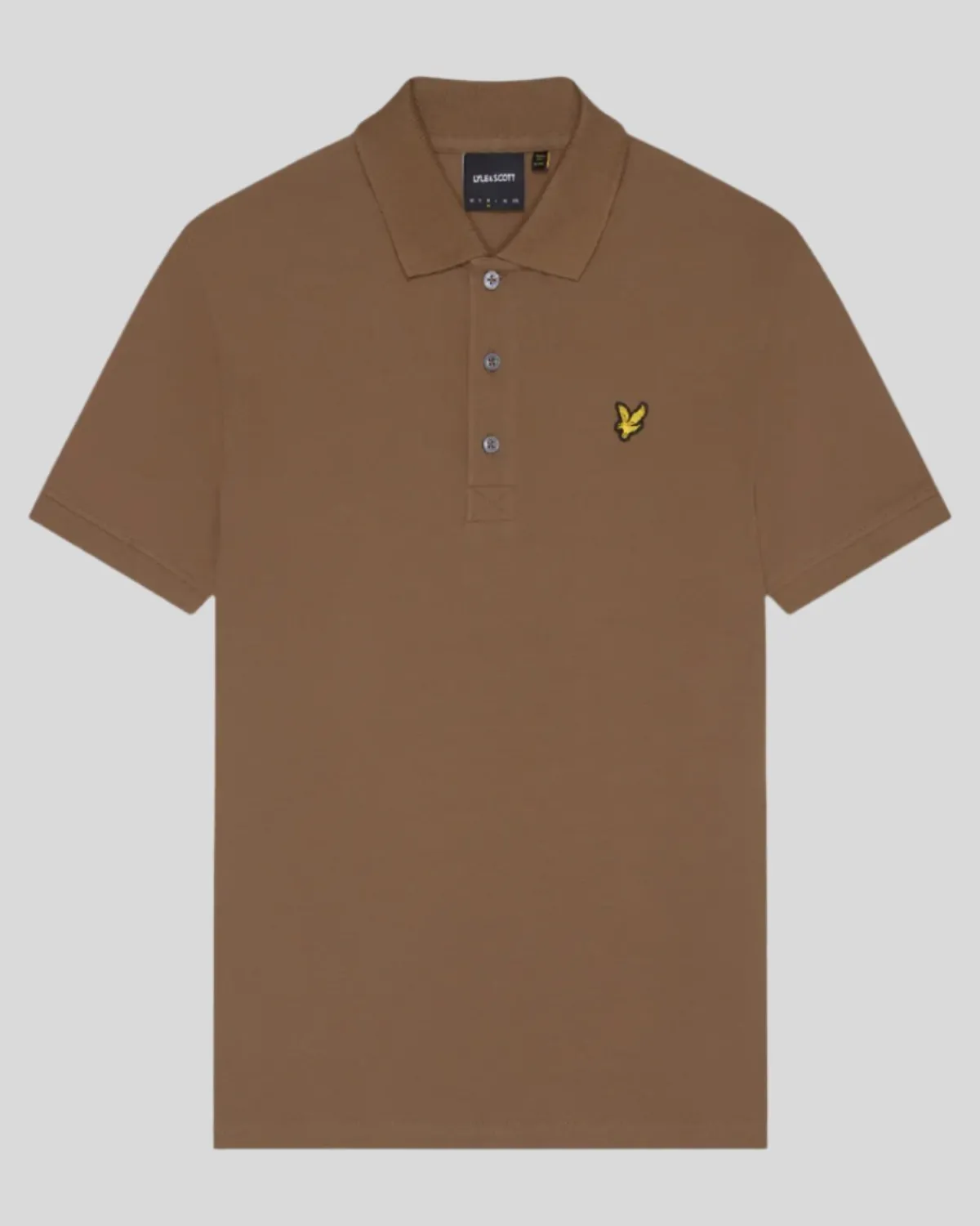 einfarbiges_polohemd_0-12.webp Lyle & Scott Groß & Groß | Übergrößen<Einfarbiges Polohemd WildNettle