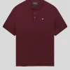 Lyle & Scott Groß & Groß | Übergrößen<Einfarbiges Polohemd Burgund