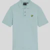 Lyle & Scott Groß & Groß | Übergrößen<Einfarbiges Polohemd BlueSmoke