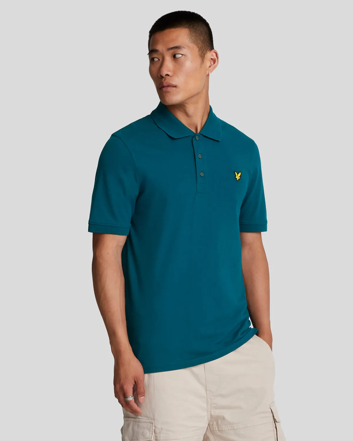 einfarbiges_polohemd_0-22.webp Lyle & Scott Polohemden<Einfarbiges Polohemd ApresNavy