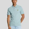 Lyle & Scott Polohemden<Einfarbiges Polohemd BlueSmoke
