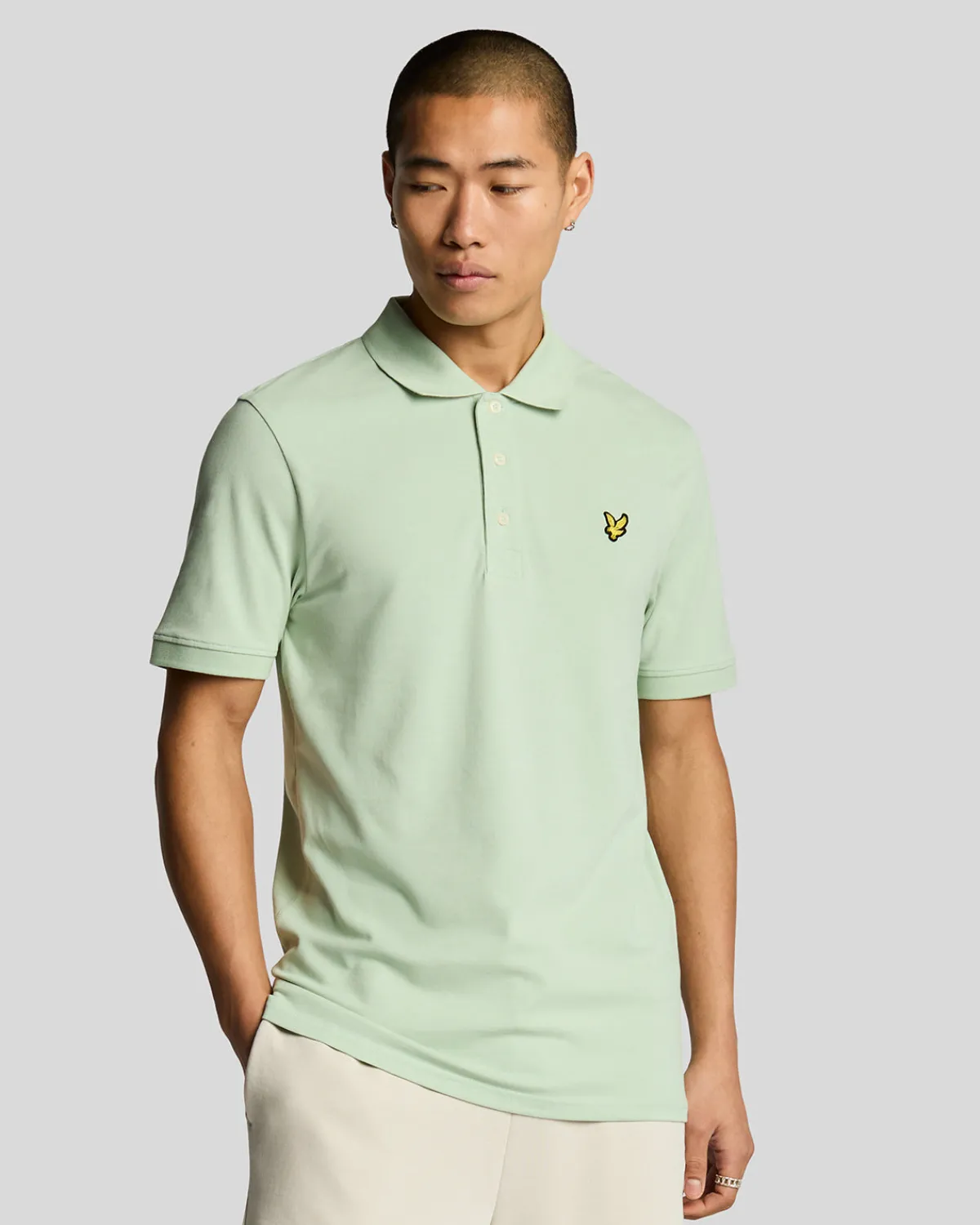 einfarbiges_polohemd_0-27.webp Lyle & Scott Polohemden<Einfarbiges Polohemd FreshGreen