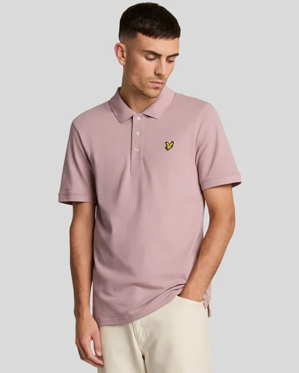 Lyle & Scott Polohemden<Einfarbiges Polohemd FieldThistle
