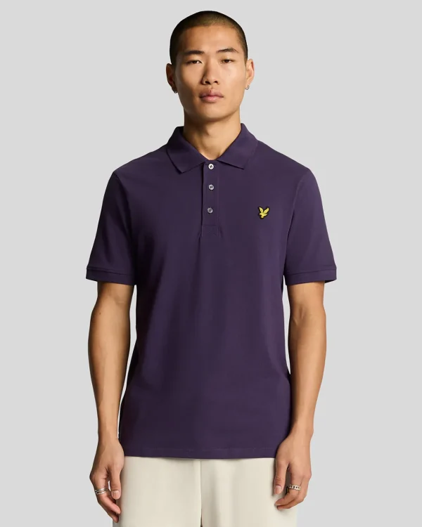 Lyle & Scott Polohemden<Einfarbiges Polohemd ThistleShadow