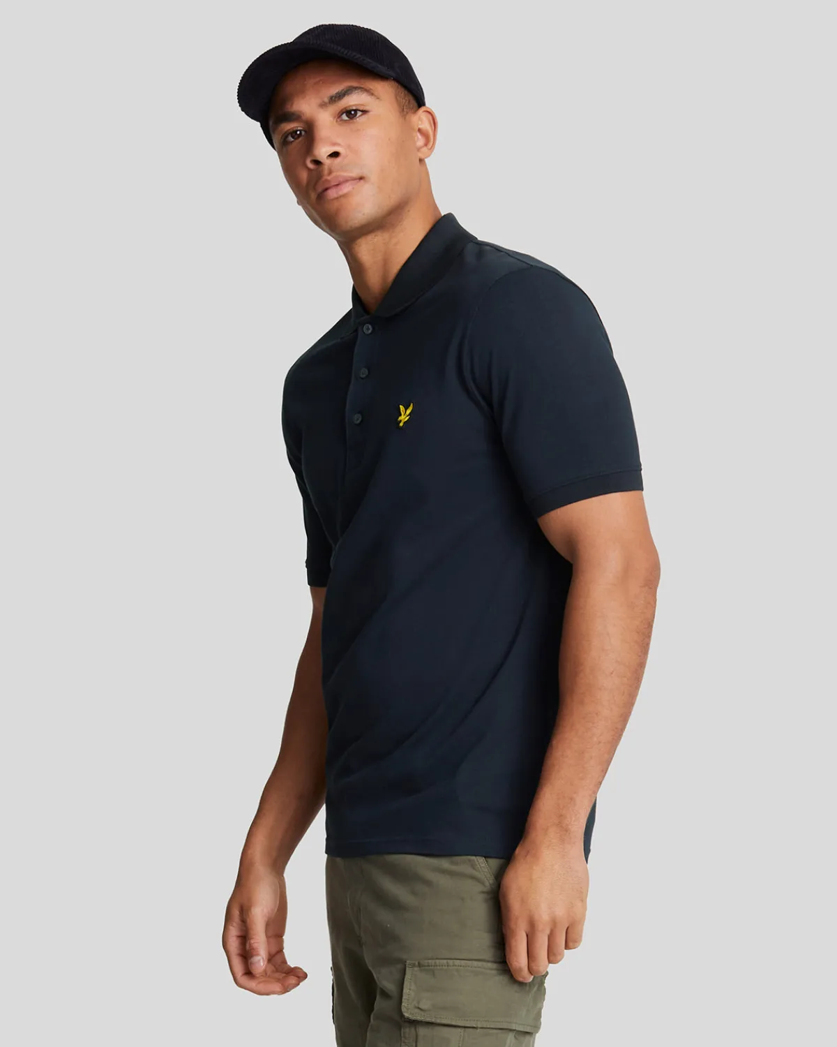 einfarbiges_polohemd_0-33.webp Lyle & Scott Polohemden<Einfarbiges Polohemd DunkleMarine