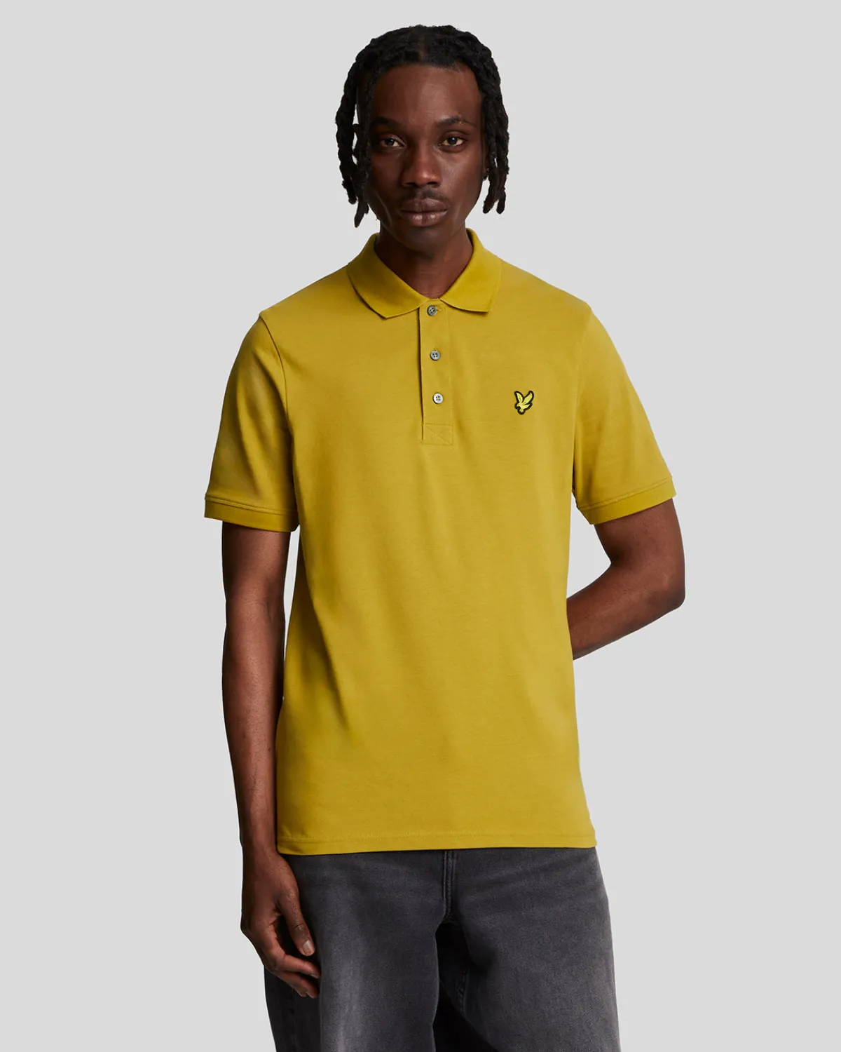 einfarbiges_polohemd_0-35.webp Lyle & Scott Polohemden<Einfarbiges Polohemd EllanessGold