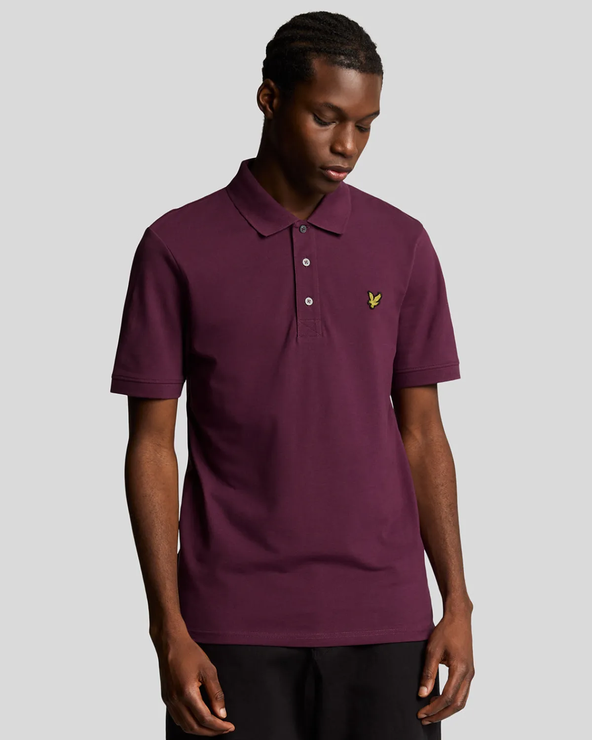 einfarbiges_polohemd_0-37.webp Lyle & Scott Polohemden<Einfarbiges Polohemd WeaversClaret