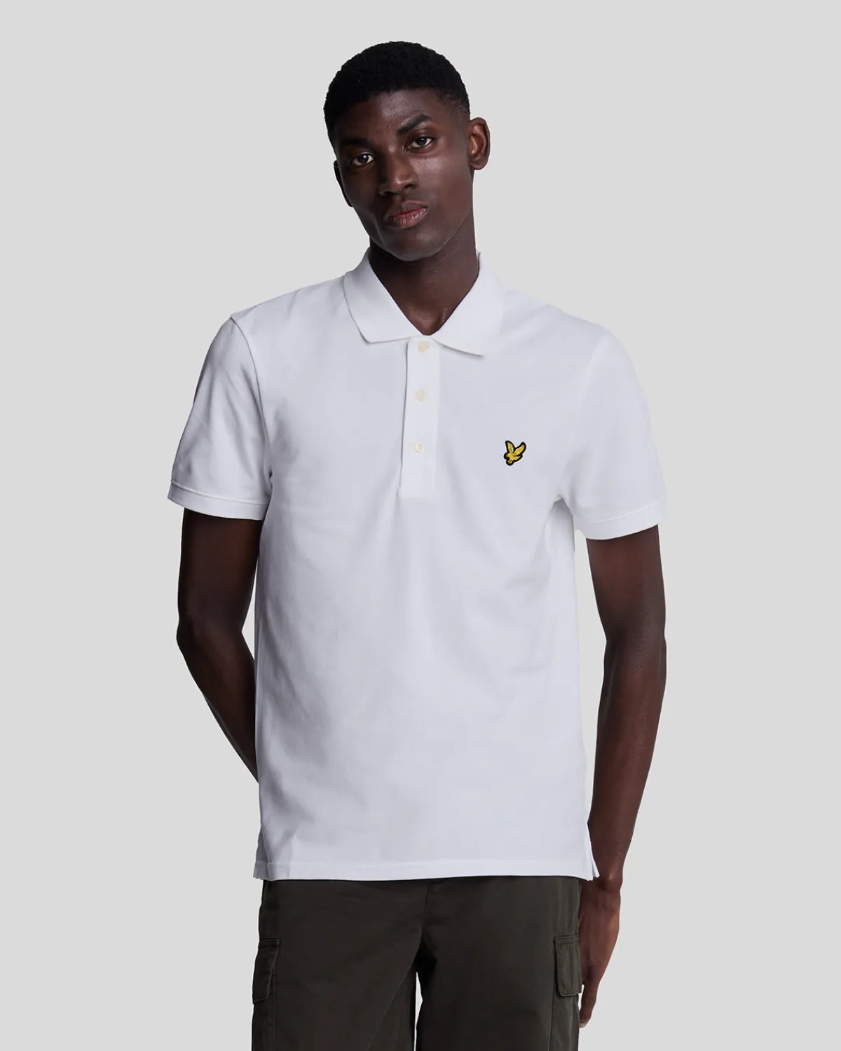 einfarbiges_polohemd_0-5.webp Lyle & Scott Grundlegendes | Polohemden<Einfarbiges Polohemd Weiss