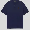Lyle & Scott Groß & Groß | Übergrößen<Einfarbiges Polohemd Marine