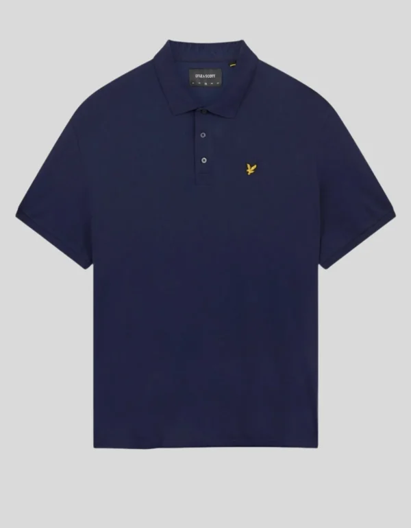 Lyle & Scott Groß & Groß | Übergrößen<Einfarbiges Polohemd Marine