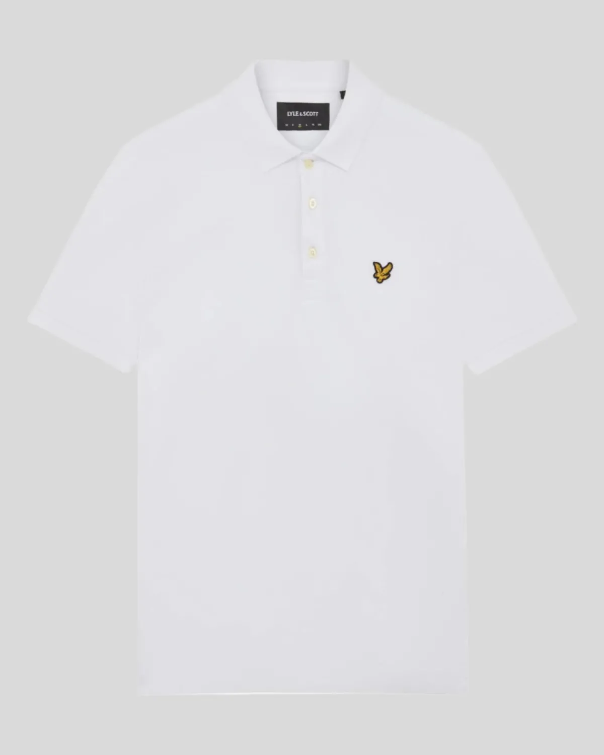 einfarbiges_polohemd_0-8.webp Lyle & Scott Groß & Groß | Übergrößen<Einfarbiges Polohemd Weiss