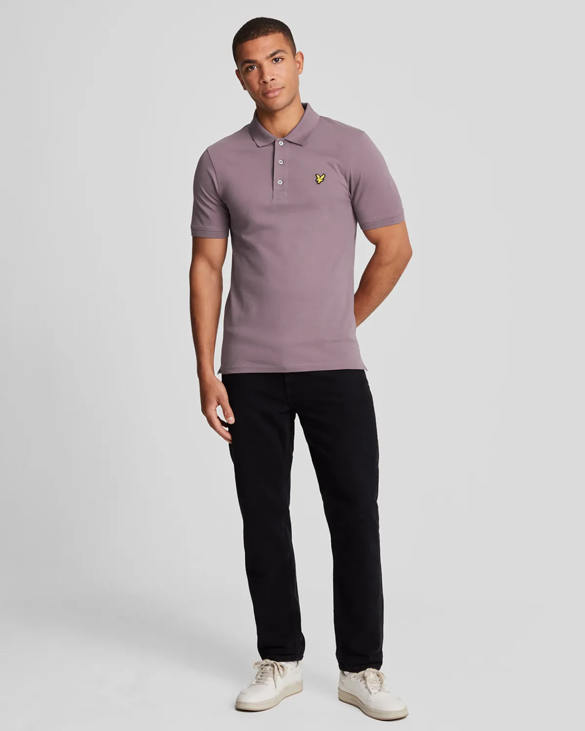 einfarbiges_polohemd_1-11.webp Lyle & Scott Polohemden<Einfarbiges Polohemd HighlandMauve