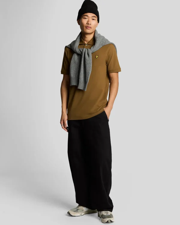 Lyle & Scott Polohemden<Einfarbiges Polohemd WildNettle