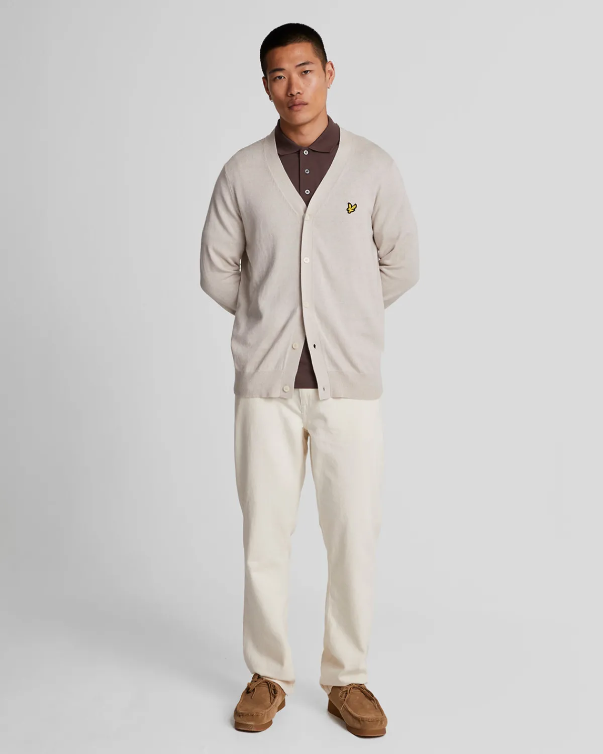 einfarbiges_polohemd_1-18.webp Lyle & Scott Polohemden<Einfarbiges Polohemd DeepMahogany