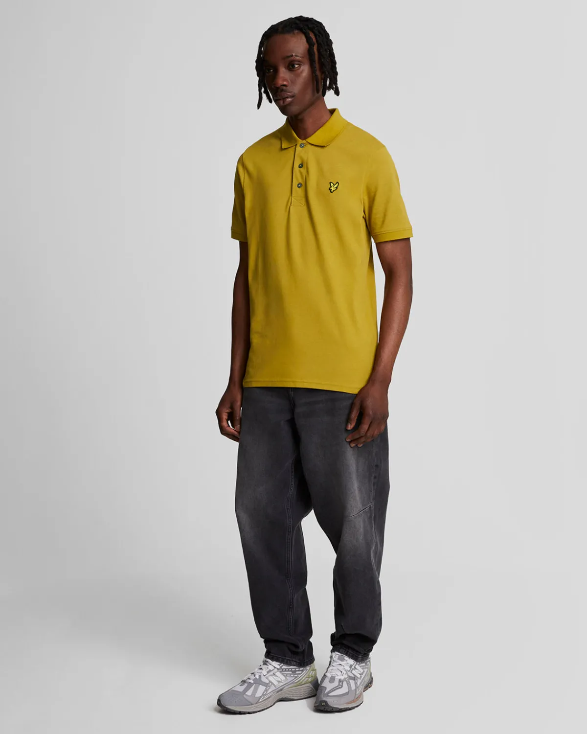 einfarbiges_polohemd_1-22.webp Lyle & Scott Polohemden<Einfarbiges Polohemd EllanessGold
