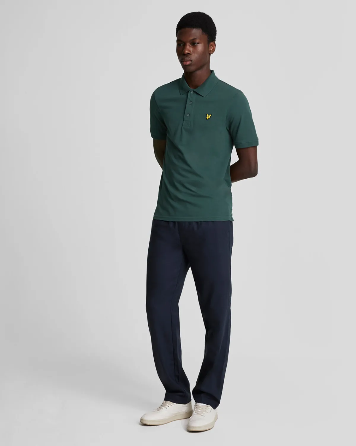 einfarbiges_polohemd_1-25.webp Lyle & Scott Polohemden<Einfarbiges Polohemd ArgyleTeal