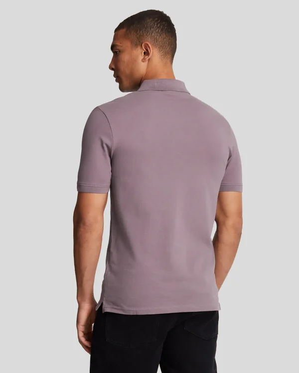 Lyle & Scott Polohemden<Einfarbiges Polohemd HighlandMauve