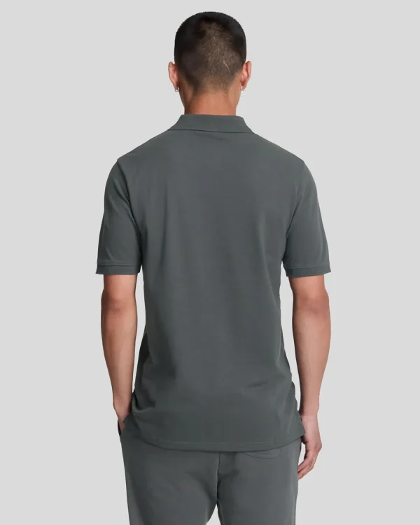 Lyle & Scott Polohemden<Einfarbiges Polohemd Gunmetal