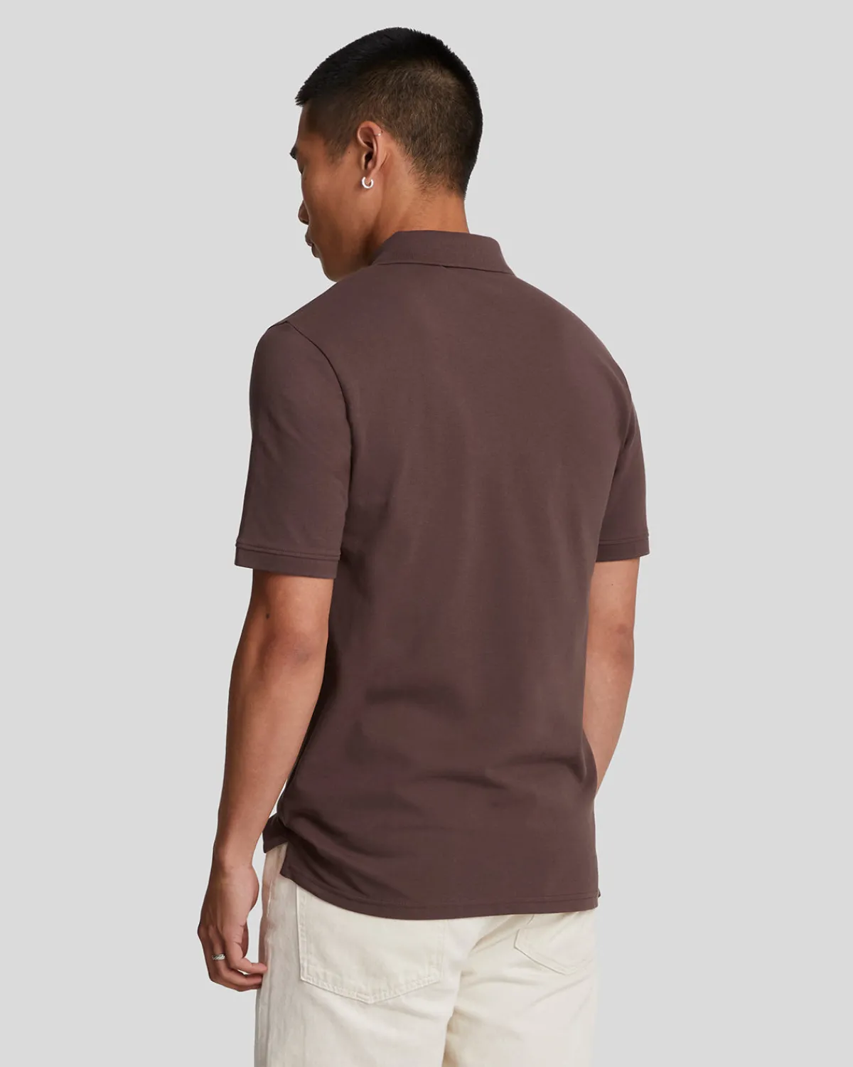 einfarbiges_polohemd_2-18.webp Lyle & Scott Polohemden<Einfarbiges Polohemd DeepMahogany