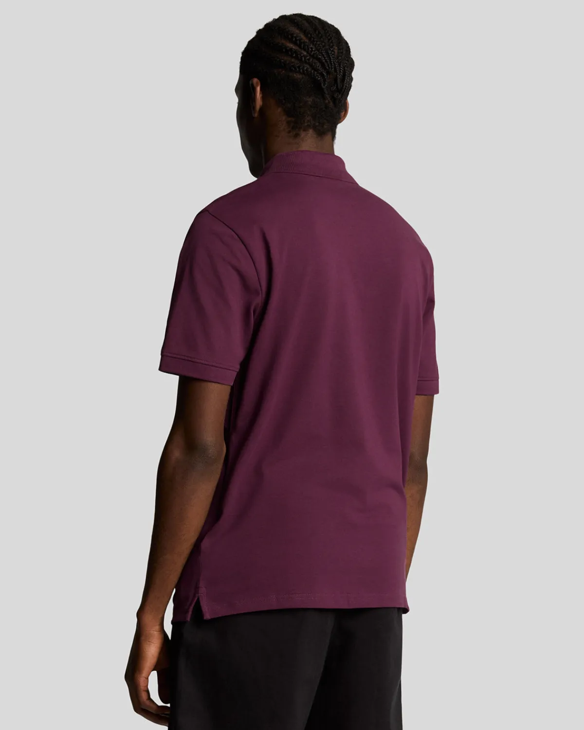 einfarbiges_polohemd_2-24.webp Lyle & Scott Polohemden<Einfarbiges Polohemd WeaversClaret