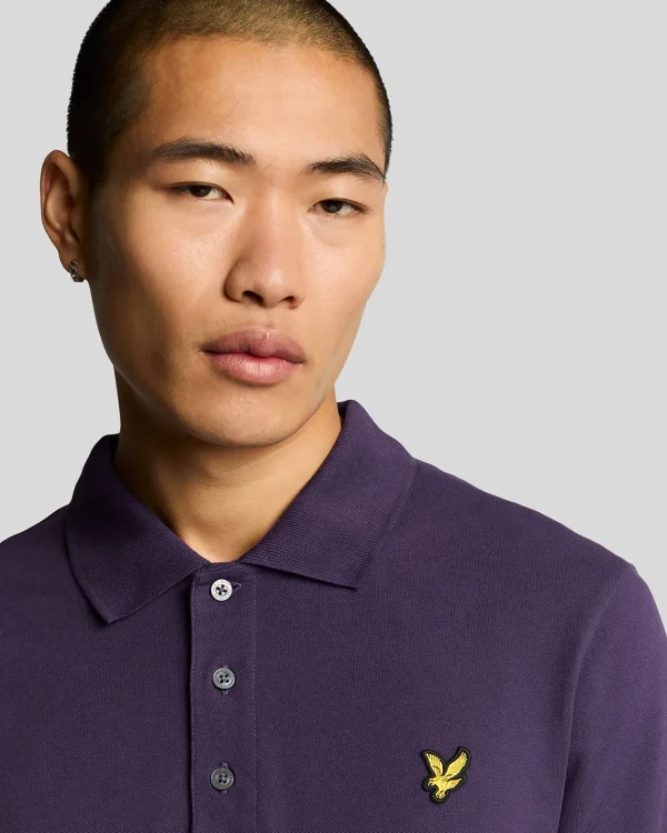 Lyle & Scott Polohemden<Einfarbiges Polohemd ThistleShadow